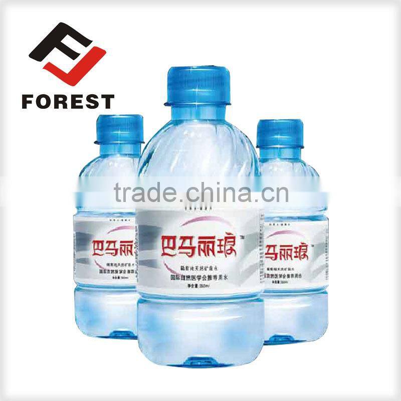 Transparent Waterproof Plastic Bottles Adhesive Roll label, shrink sleeve adhesive label