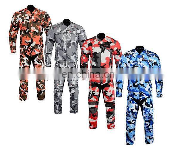Custom Design Cordura Waterproof Racing Motorcycle Motorbike Suit Jacket & Pant