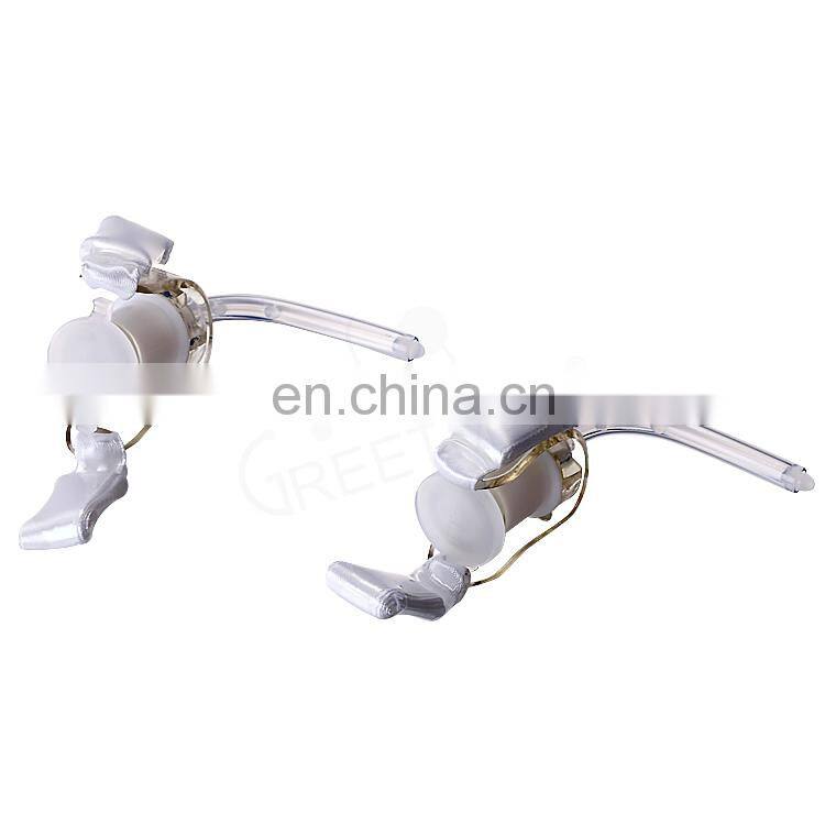 Disposable cuffed uncuffed tracheostomy tube
