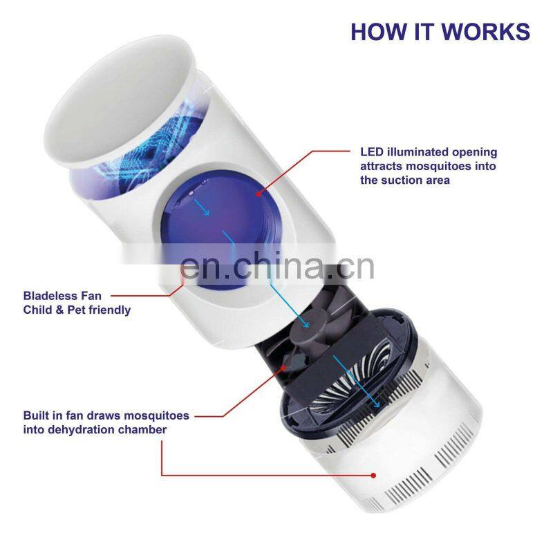 2022 Pest control Mosquito Killing Trap Lamp Mosquitos Repellent USB Electric Mosquito Killer Lamps
