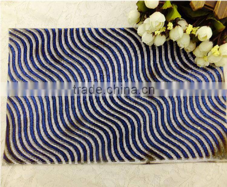 Custom Decoration Clothing Rhinestone Stickers/China Rhinestone Blanket