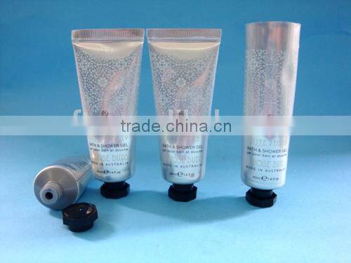PE plastic tube for lip gloss with UV screw cap