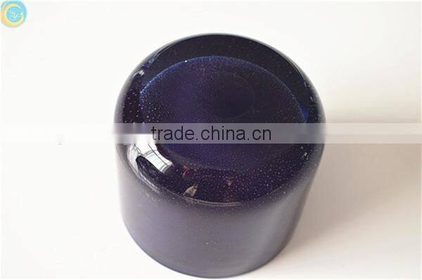 dark blue glass coffee cup for bar or home decoration etc.