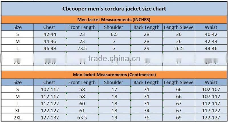 Motorcycle Jacket Men's size cordura XL