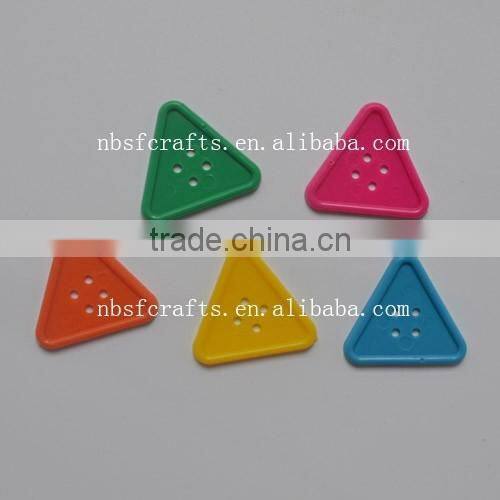 4 hole multicolor kid plastic sewing button for kids clothing