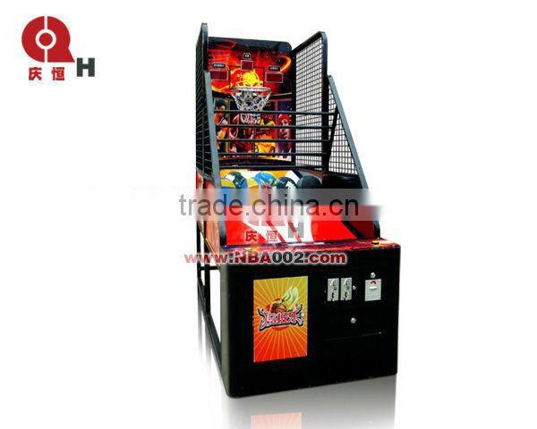 coin operated street basketball arcade game machine