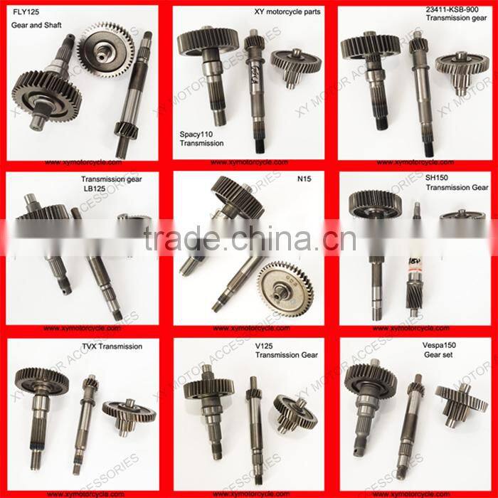 Vespa parts motorcycle drive shaft gear for piaggio vespa scooter parts