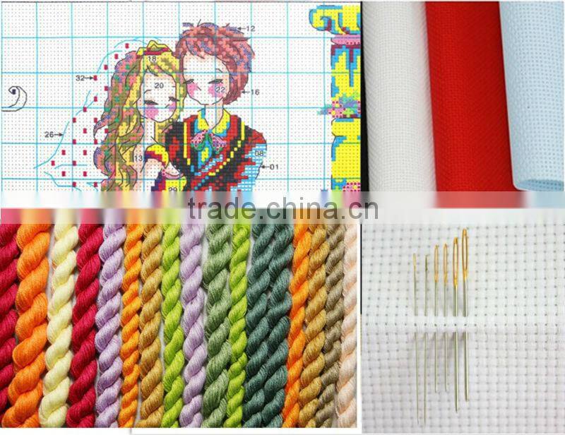 3D cross-stitch picture