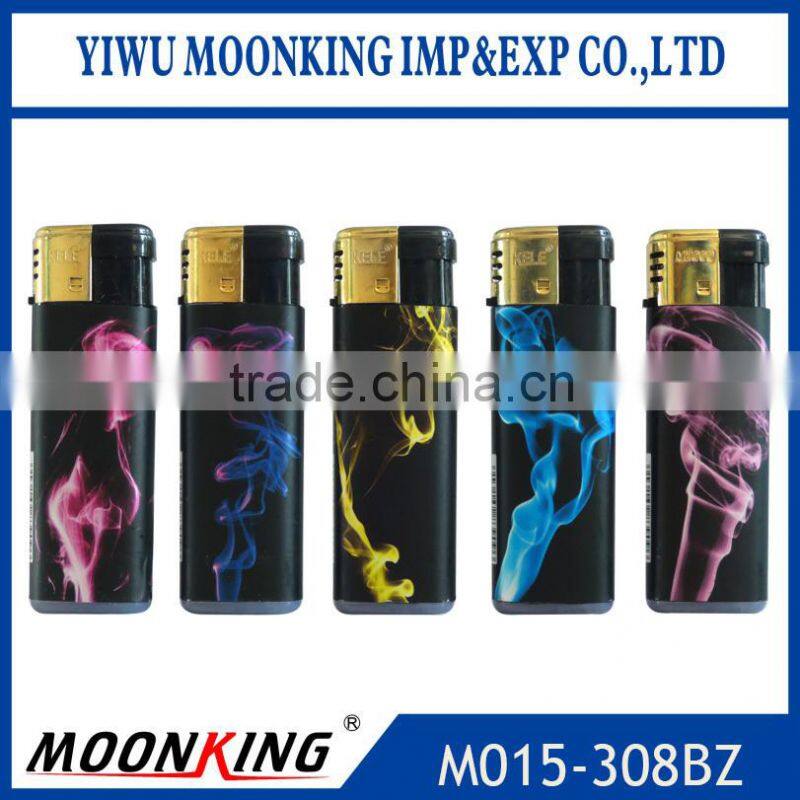Electronic refillable plastic windproof cigarette lighter China wholesale lighter