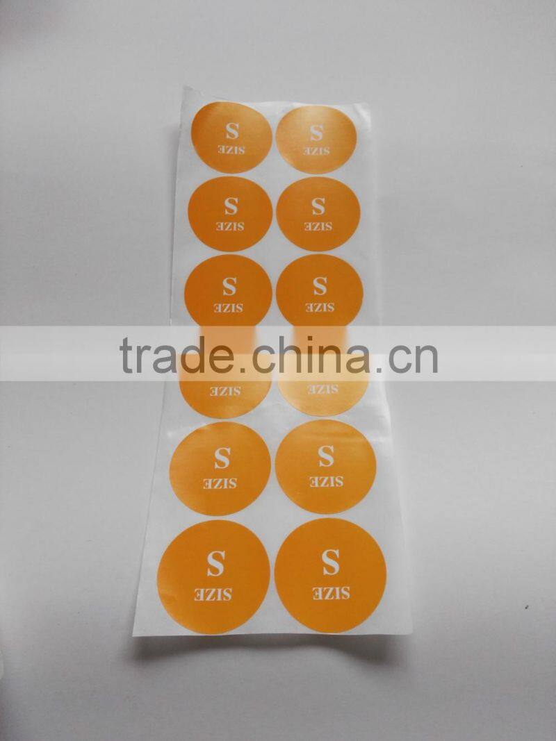 garment sticker label manufacturer