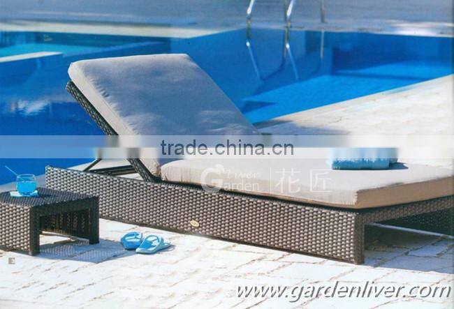 new design swimming pool furniture lounger folding lounger sun lounger parts