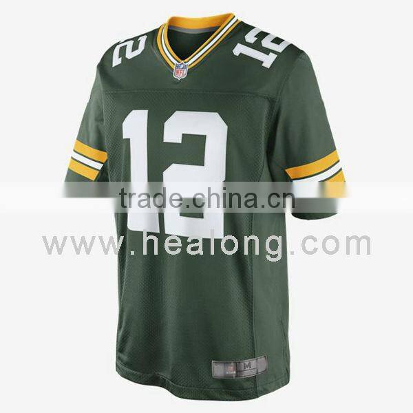 customize 100% polyester youth soccer uniform t shirt with high quality