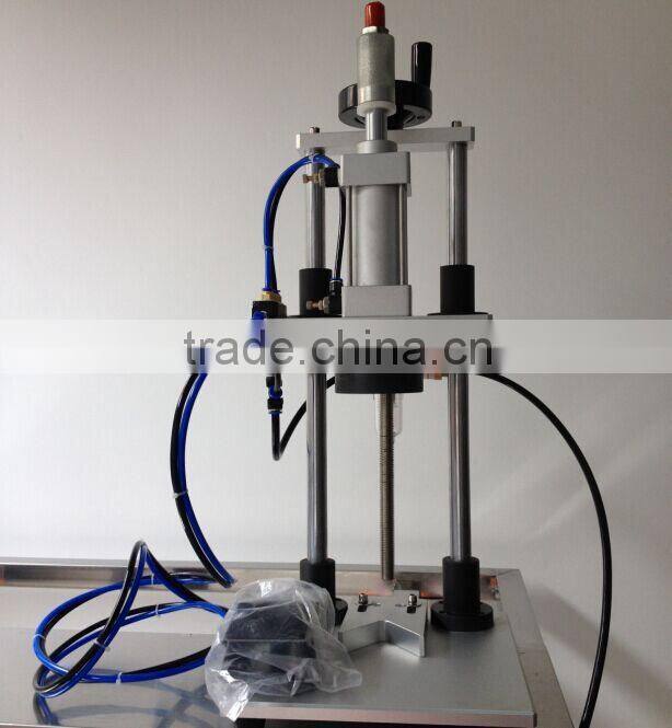 Perfume bottle sealing machine, manual / semi-auto perfume capping machine