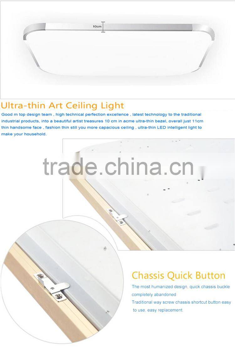 Modern led ceiling light Home Livingroom Bedroom led Ceiling Lamps Energy-saving AC110V 12W 23W 24W 68W 72W 144W