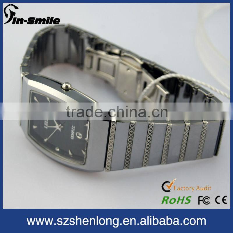 tungsten steel watch with tungsten watch bands,tungsten watch bands