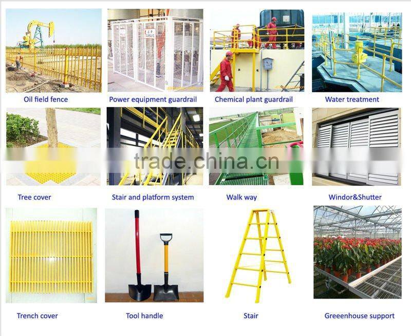 Pultruded FRP pole, extremely strong for tent pole, tool handle