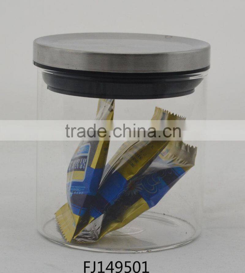 high quality metal cap airtight glass jars