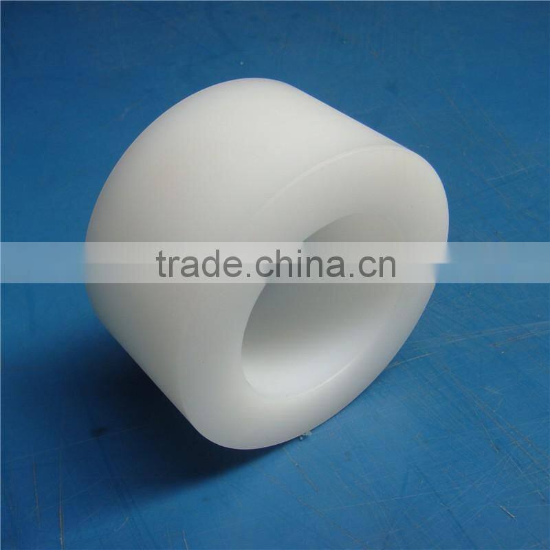wholesale CNC maching plastic OEM & ODM white polyethylene uhmwpe cup holder