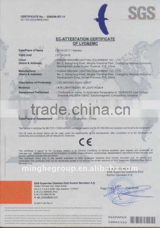 108*3w Moving Head LED Lighting