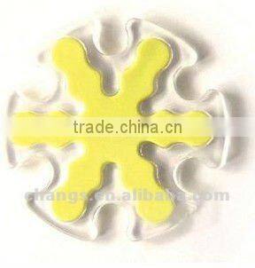 Semi automatic plastic card die cutting machine