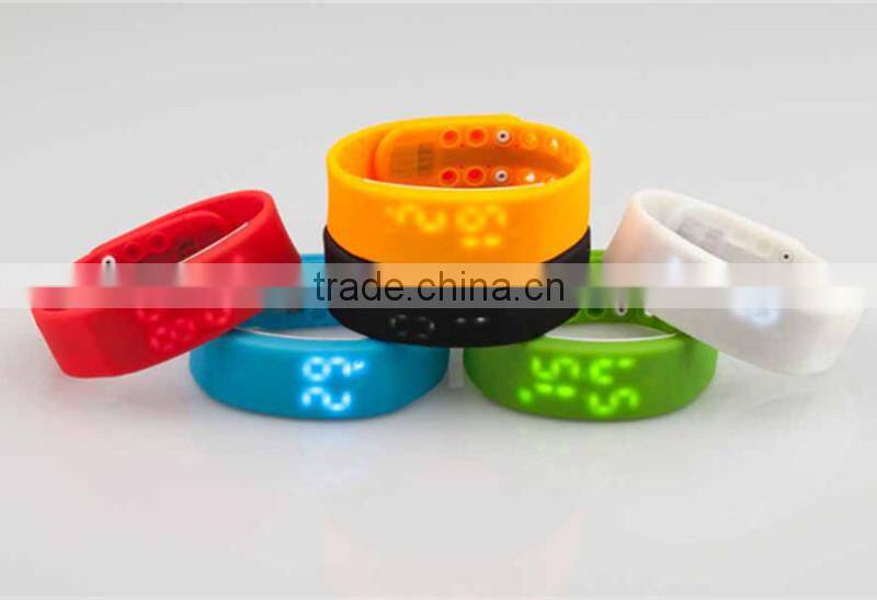 6 Color Smart Sports Bracelet original Fitbit flex health records pedometer step counter thermometer wireless