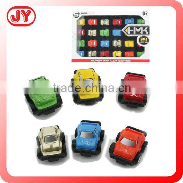 Pull back plastic toy mini motorcycle with EN71