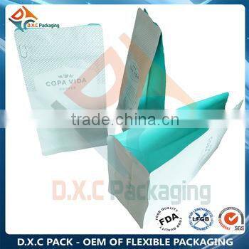 Aluminum Foil Side Guesst Packaging Bag For Roasted Coffee