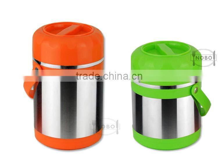Nobo stainless steel food warmer lunch box