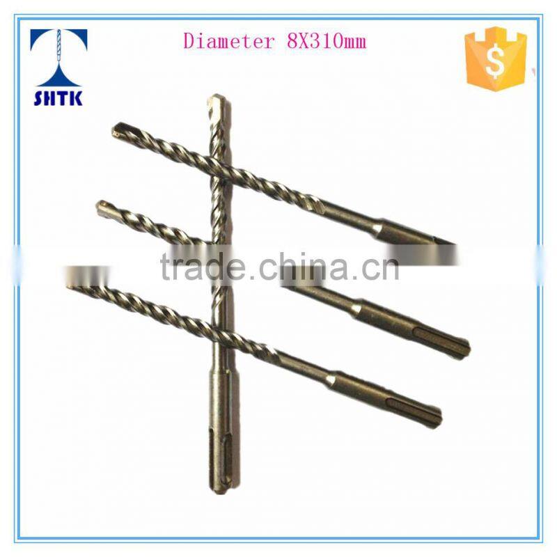 High quality of SDS Plus Drill Bit for Concrete, electric drill bit, Diameter 8X310mm