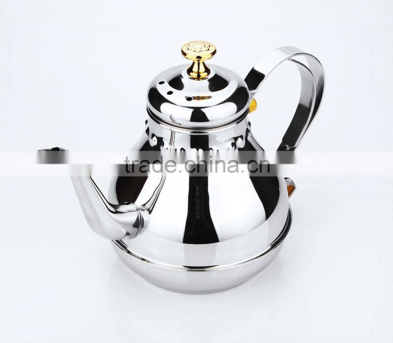 2015 new and hot China 1.2L Tea kettle with a Strainer suit for induction cooking