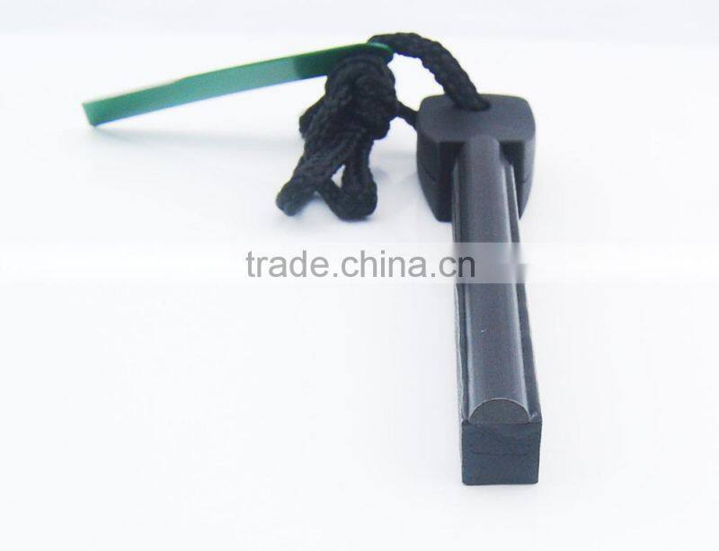 Outdoor Survival Magnesium Flint Stone Fire Starter Wholesale Steel Survival Kits