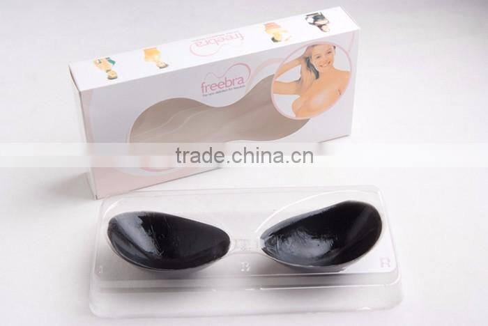 Custom-made Cheap Black Imported Sexy Thin Silicone Bra For Ladies