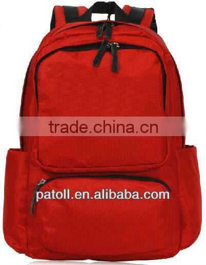 The design of the original red backpack production