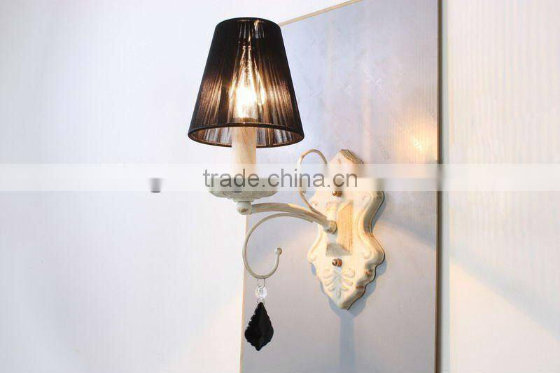 European Style Crystal Wall Lamp unique candle Wall Light L1206/1W
