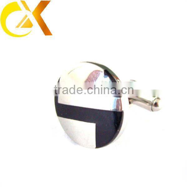 wholesale china stainless steel jewelry RED CUFFLINK