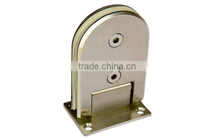 304 Stainless Steel Glass Panel Clamp For Shower Room