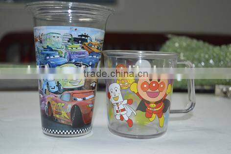 Hot stamping film heat transfer printing film for bottles