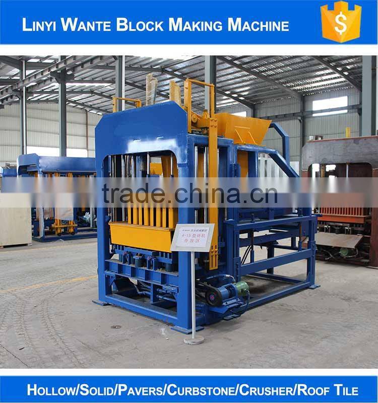 Best selling high quality QT 10-15 whole block production line