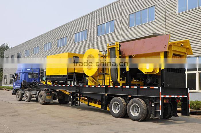 YG Series Semi-trailer moving Crusher price