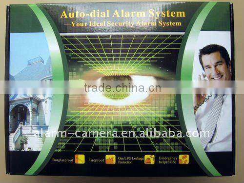 economical PSTN home intruder proof alarm system, program 6 alarm phone mumbers