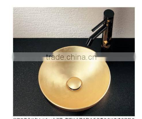 Round art basin of KAKUDAI ceramic beautiful texture