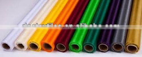 Hot Sale Transparent Snow Organza Fabric