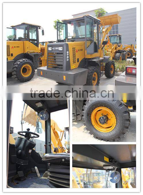 mini wheel loader T928 with 2.2t