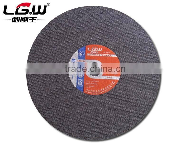 H603 T27- 7inch 180*6*22.2mm black 2.5nets grinding wheel for metal and SS from China factory