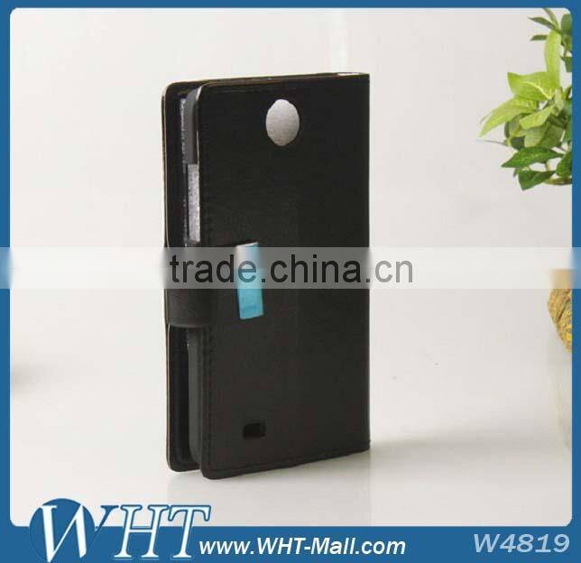 Flip Case For HTC Desire 300 Leather Cover