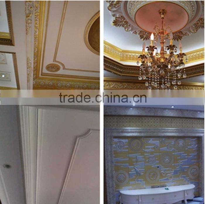 Modern Decorative Polyurethane Ceiling Cornice Moulding Design