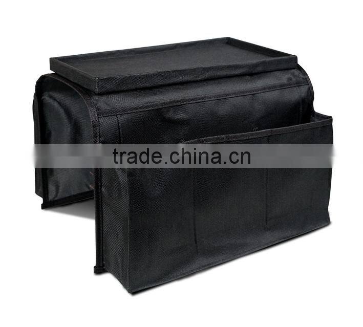 6 Pocket Arm Rest Organizer and Sofa Table Top Organizer caddy storage