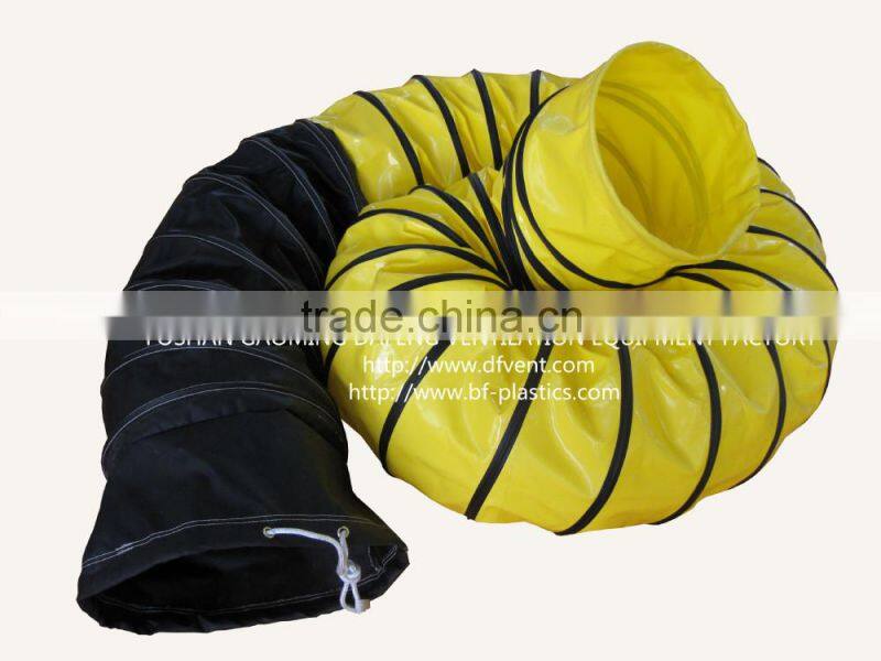 Combined heat resistant flexible duct