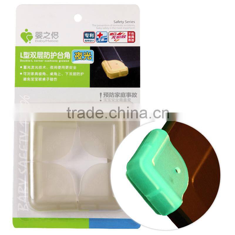 Babymatee Table Corner Guards Night Luminous soft and smooth silicone table corner cover
