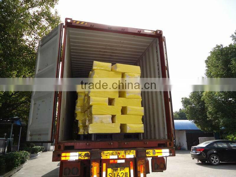 Yellow needle punched non-woven cleaning cloth fabric rolls